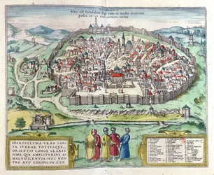 Veduta di Gerusalemme, dall