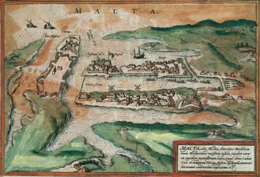 Veduta di Malta (incisione)