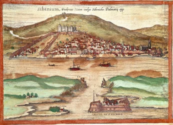 Veduta di Sebenico