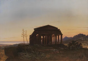 Il Tempio della Concordia a Girgenti