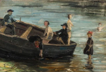 Bambini in barca