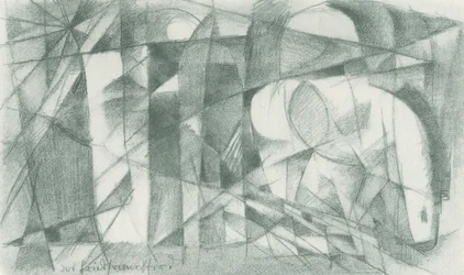 Franz Marc - Schizzo dal campo - Foglio 14
