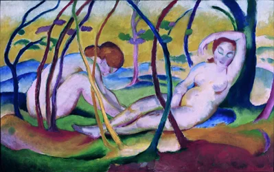 Nudi sotto gli alberi