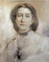 Germania, Ritratto di Cosima Francesca Gaetana Wagner, figlia di Franz Liszt e seconda moglie di Richard Wagner