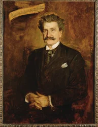Johann Strauss figlio ... (dipinto su tela)