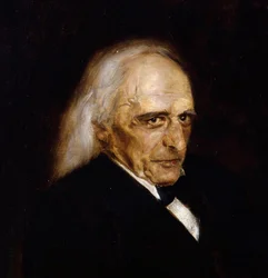 Ritratto di Theodor Mommsen (dettaglio)