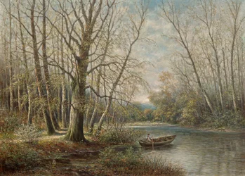 March-Auen in primavera