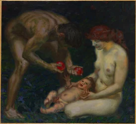 Adamo ed Eva La famiglia, 1912
