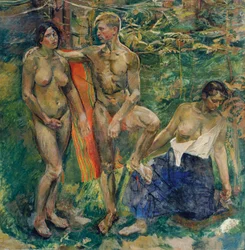 Nudi nel bosco