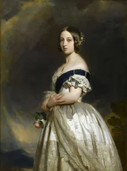 Francese:  Victoria Ière, reine de Grande Bretagne (1819-1901) Vittoria I, regina di Gran Bretagna (1819-1901)
