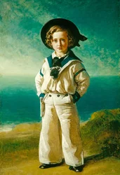 Re Edoardo VII 1841-1910, quando Alberto Edoardo, Principe di Galles, 1846