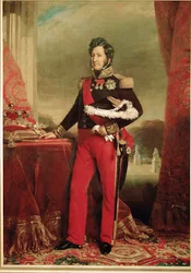 Il re Luigi Filippo nella sua uniforme di tenente generale