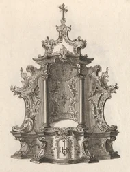Progetto per un tabernacolo, Tavola 2 dalla serie 