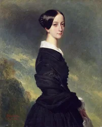 Ritratto della Principessa Francisca del Brasile 1824-1898, 1844