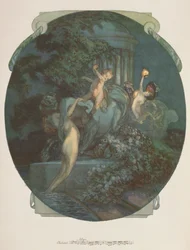 Centauro, Ninfe e Cupido