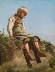 Ragazzo al sole. 1860