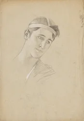 Studio della testa per Achille