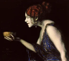 Tilla Durieux 1880-1971 come Circe, c.1913