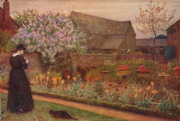 Il vecchio giardino della fattoria, 1871.