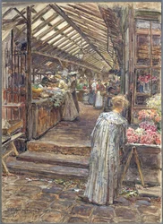 Il mercato des Enfants-Rouges, rue de Bretagne