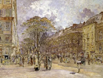 Il boulevard degli Italiani, Parigi