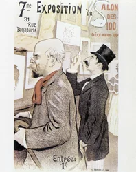 Verlaine - manifesto per il salone della pittura, circa 1894