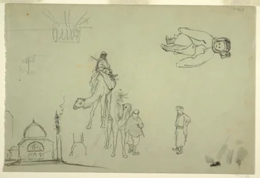 Disegno architettonico e di figura, 1868