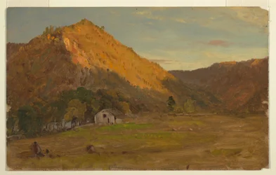 Disegno, Paesaggio autunnale (Carolina del Nord), 1865-70