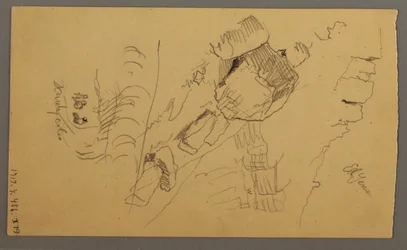 Disegno, massi, febbraio forse 1868