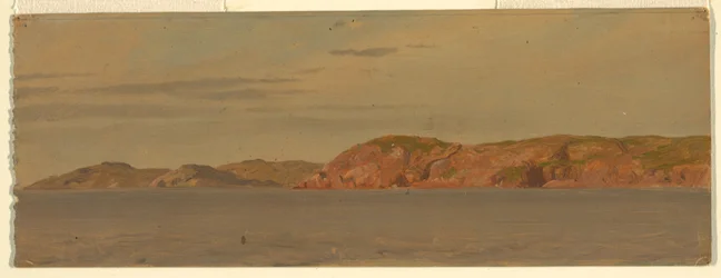 Disegno, Brimstone Head, Isola di Fago, Terranova, 1859
