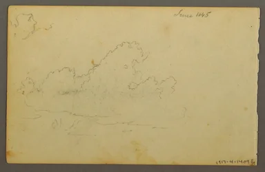 Disegno, Casa di montagna di Catskill, 1844