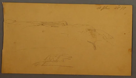 Disegno, Scogliere, 1859