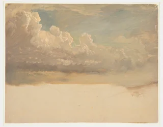 Disegno, Studio di nuvola, marzo 1871