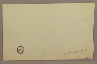Disegno, studio di una nuvola, 1860