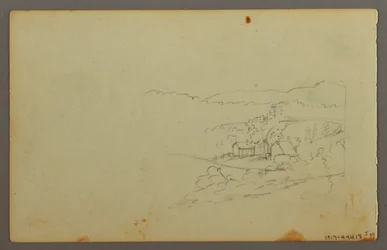 Disegno, Studio di nuvola, forse 1844