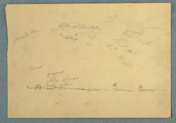 Disegno, Nuvole sopra la linea dell