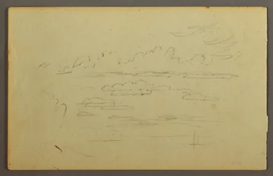 Disegno, Nuvole, forse 1844
