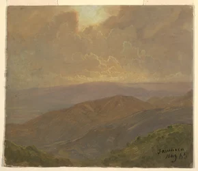 Disegno, Cielo nuvoloso, agosto 1865