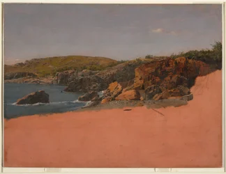 Disegno, Costa di Mount Desert Island (Sand Beach), 1850 ca.