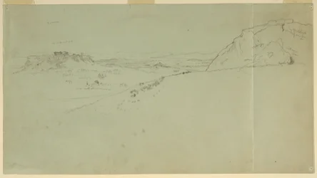 Disegno, Veduta distante del lato nord dell