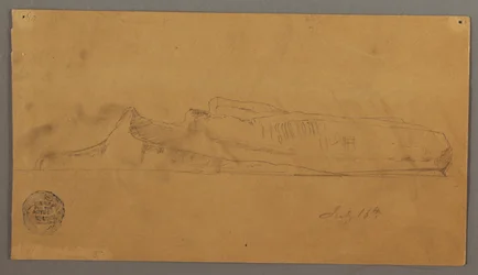 Disegno, Iceberg galleggiante, 16 luglio 1859