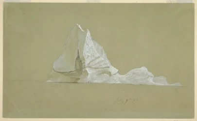 Disegno, Iceberg galleggiante, 9 luglio 1859