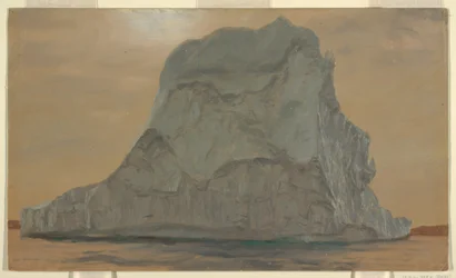 Disegno, Iceberg grigio, giugno o luglio 1865