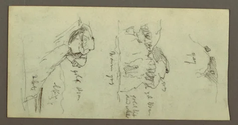 Disegno, Cime e pendii, forse 1868