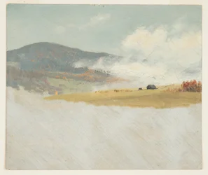 Disegno, Paesaggi collinari, 1865-75