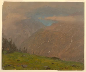 Disegno, Alpi italiane, settembre 1868