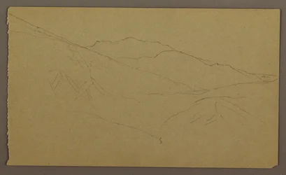 Disegno, Paesaggio, maggio-agosto 1865