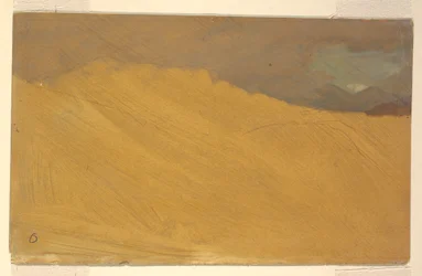 Disegno, Paesaggio montano, 1860-70