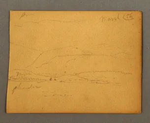 Disegno, Montagne, marzo 1856