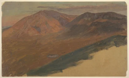 Disegno, il monte Katahdin e Turner da lontano, 1860-78